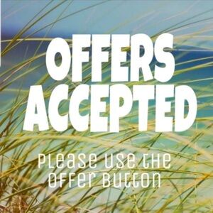 Reasonable offers accepted!